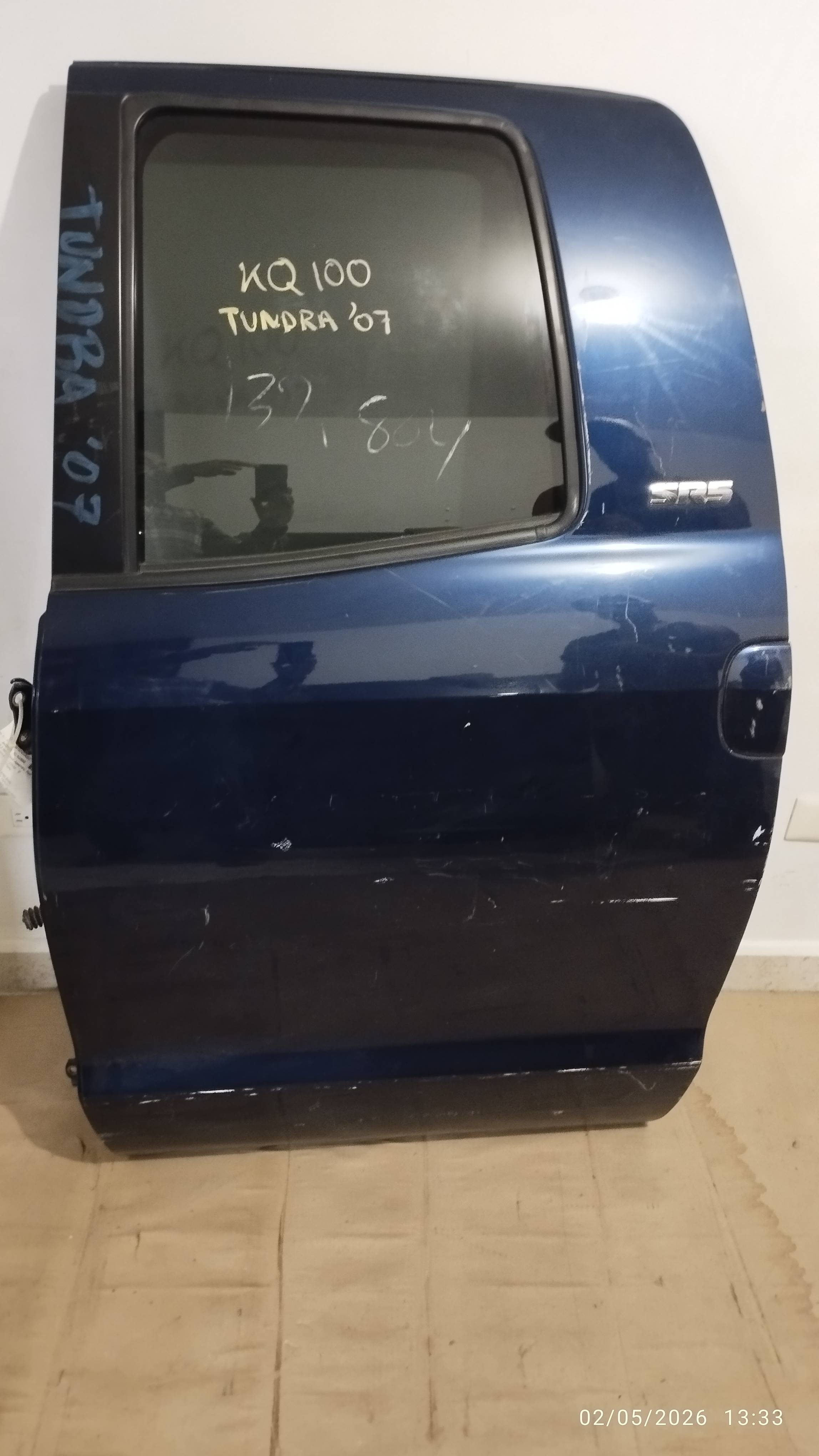 Toyota Tundra 2007 - 2021 Puerta Trasera Izquierdo Usado Original