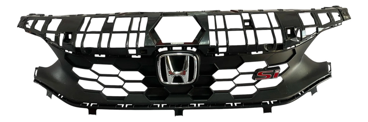 Parrilla Honda Civic Si 2022-2024 Negro Brillante