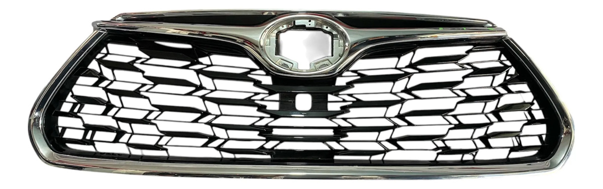 Parrilla Toyota Highlander 2020-2022 Plateado Brillante