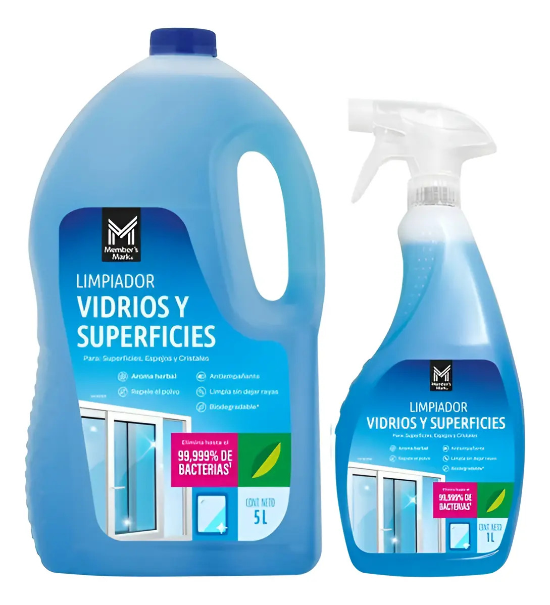 Member's Mark Limpiador Herbal Vidrios Y Superficies 6 Lts1 - vista 1