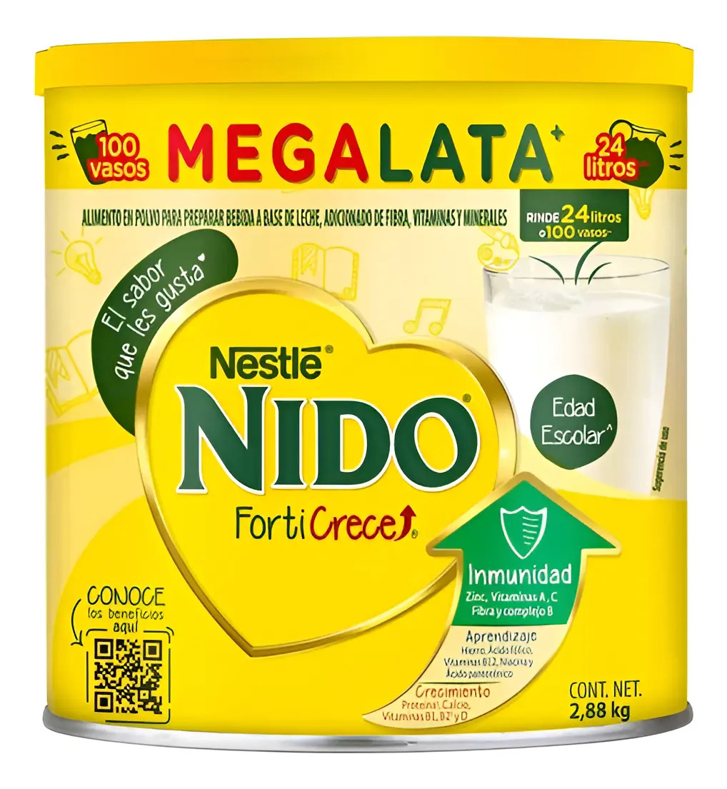 Nido Leche En Polvo Entera Fortificada 2.88kg - vista 1