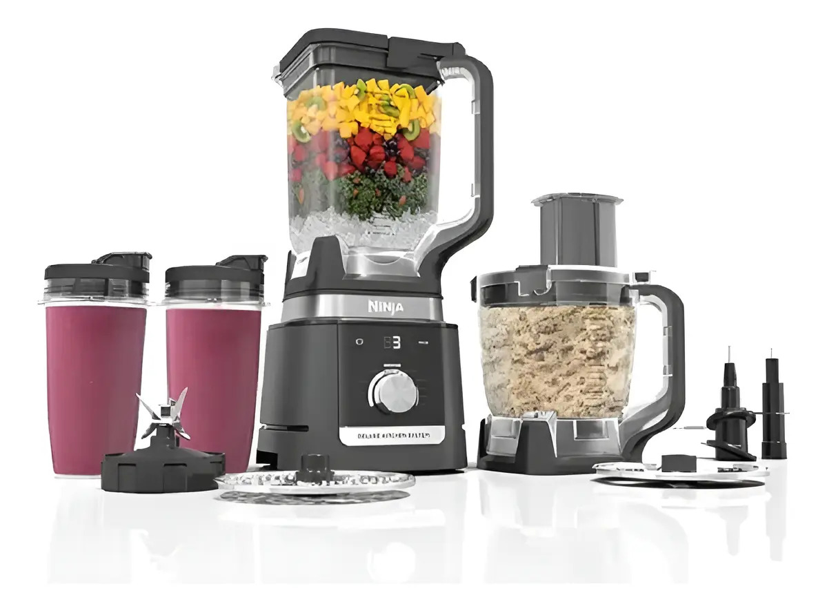 Ninja Deluxe Licuadora Sistema De Cocina 1200w Msi Negro - vista 1