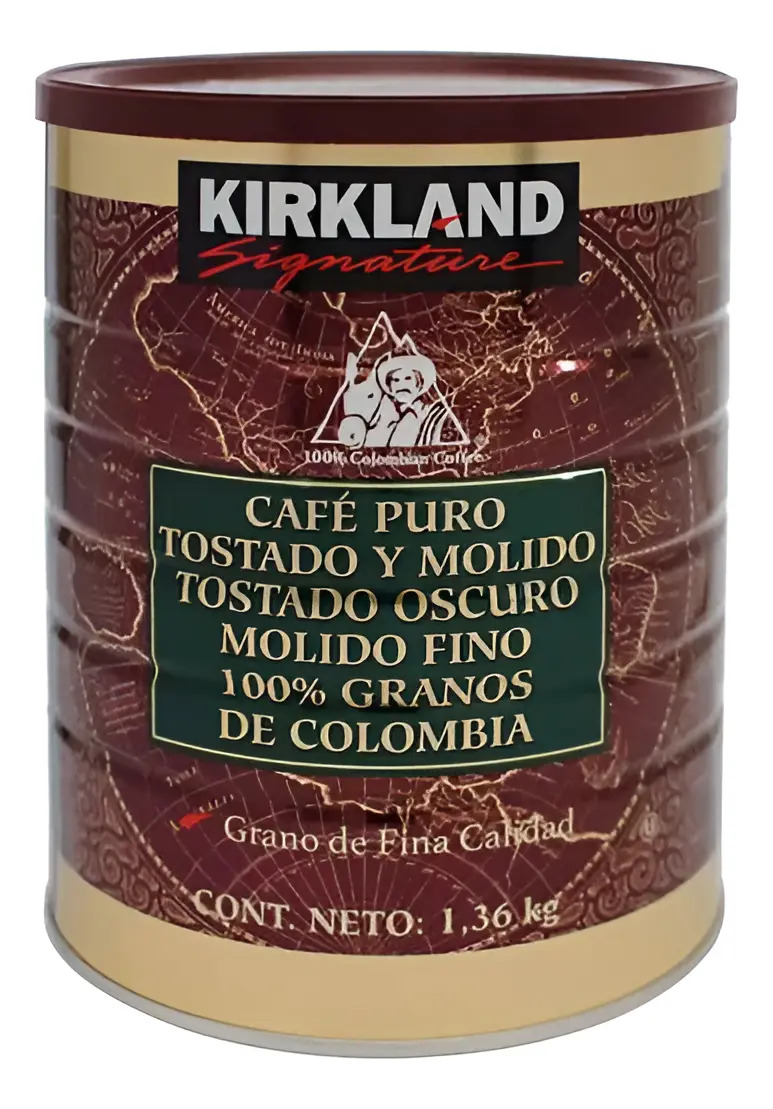 Café Colombiano Kirkland En Lata 2.72 Kg Msi