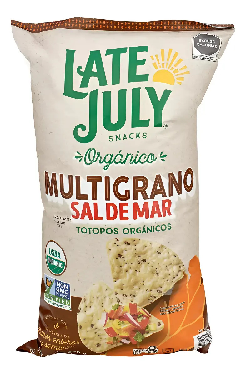 Totopos Organicos Multigrano 680g Late July Msi