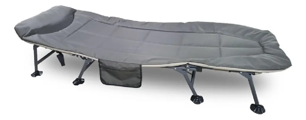 Catre Camastro Acolchado Para Exterior Plegable Gris