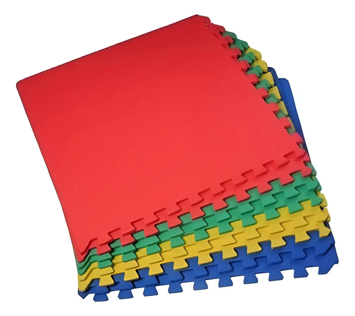 Tapete Yoga Piso Foamy Piso Gym Paq 15 Pzas Colores