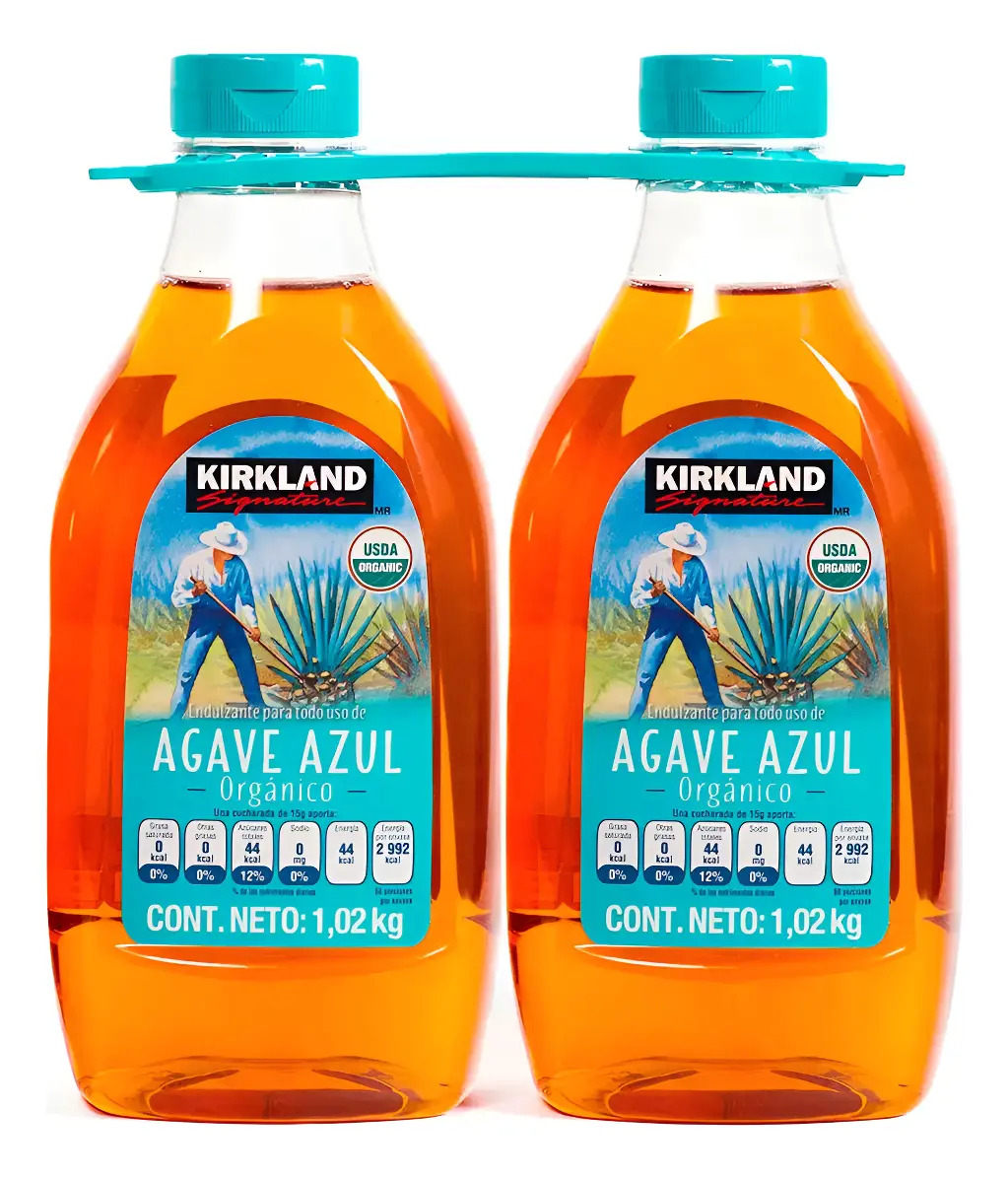 Jarabe De Agave 100% Organico 2 Kilos 2 Botes Sirope1