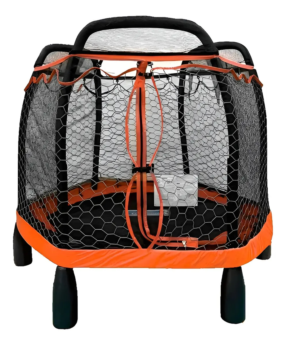 Trampolín Infantil Sportspower My 1st Trampoline Naranja Msi Negro Naranja