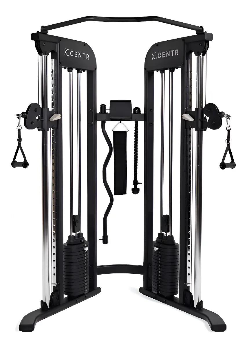 Gimnasio Multifuncional Ftx Con Banca Plegable Centr 1 Negro
