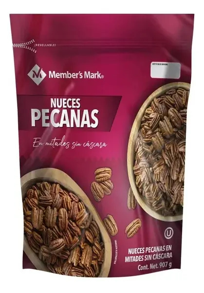 Nuez Pecana En Mitades 907 Grs Msi