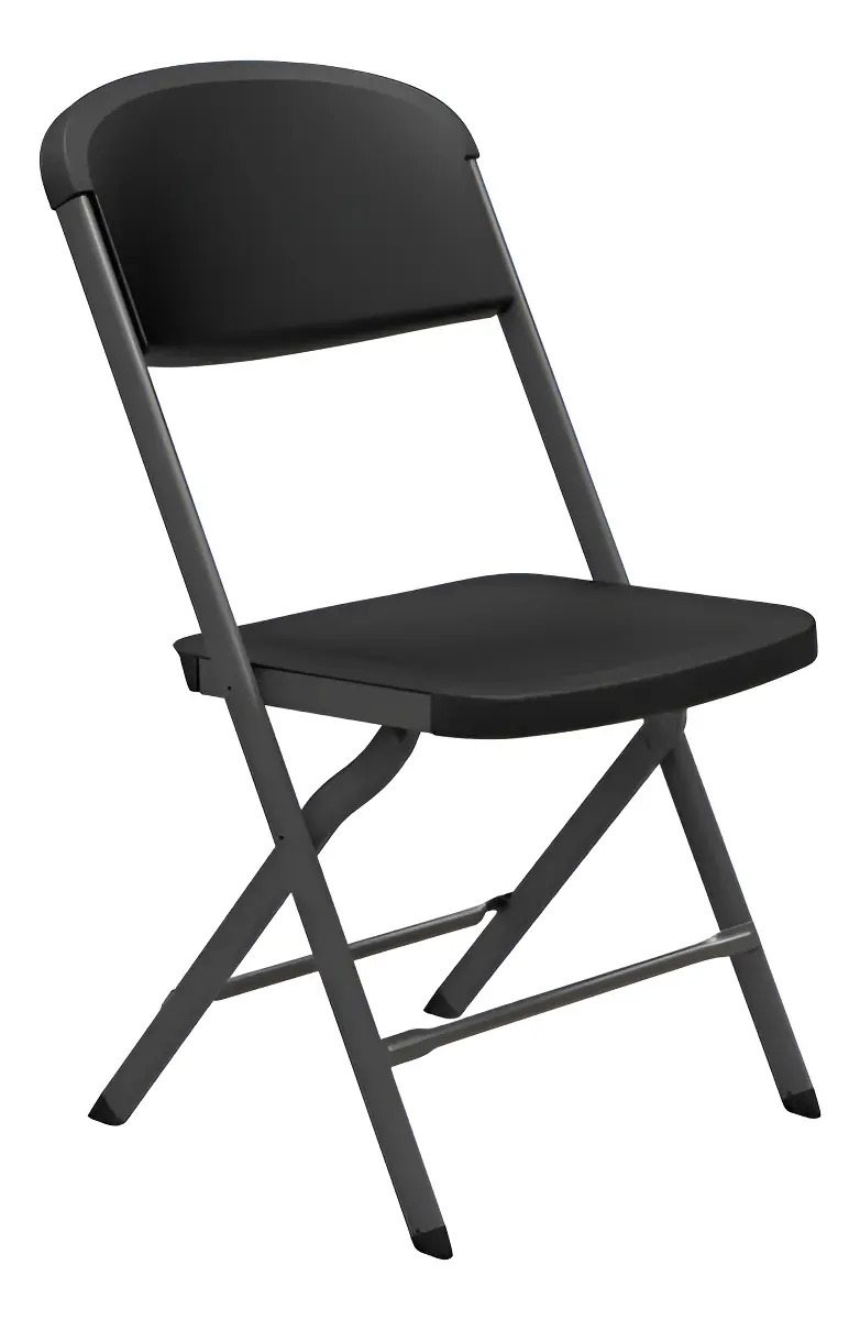 Silla Plegable Lifetime Negra Bypass Msi Negro