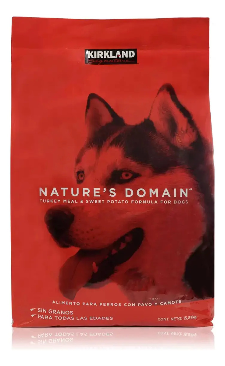 Croqueta Para Perro Pavo Y Camote 15.87k Nature's Domain Msi