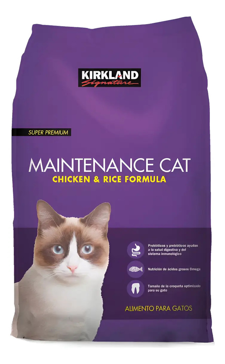 Alimento Para Gato Kirkland Croquetas Pollo Y Arroz 11.3kg
