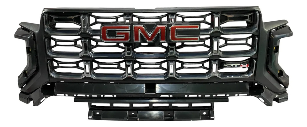 Parrilla Gmc Canyon At4 2025 Negro Brillante
