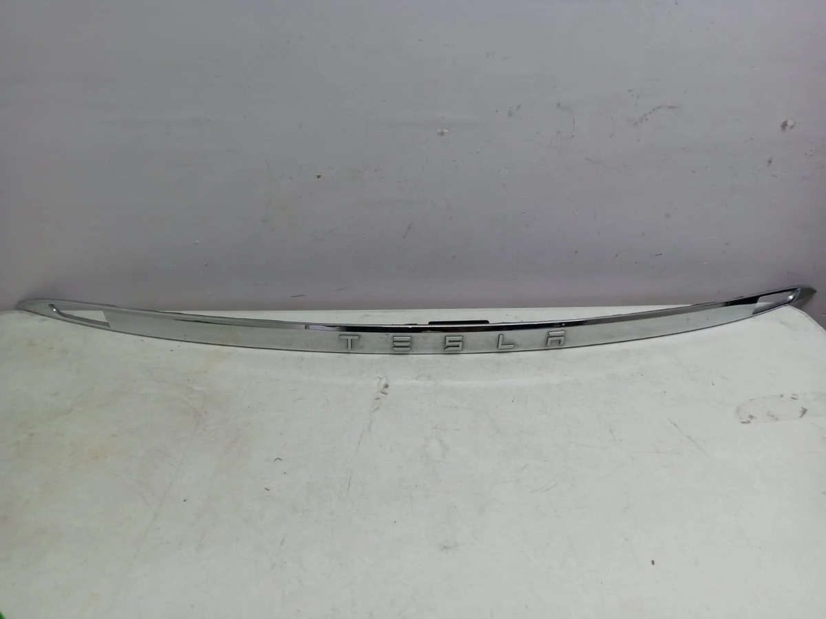 Moldura Cromo Cajuela Tesla S 2012 2013 2014 2015