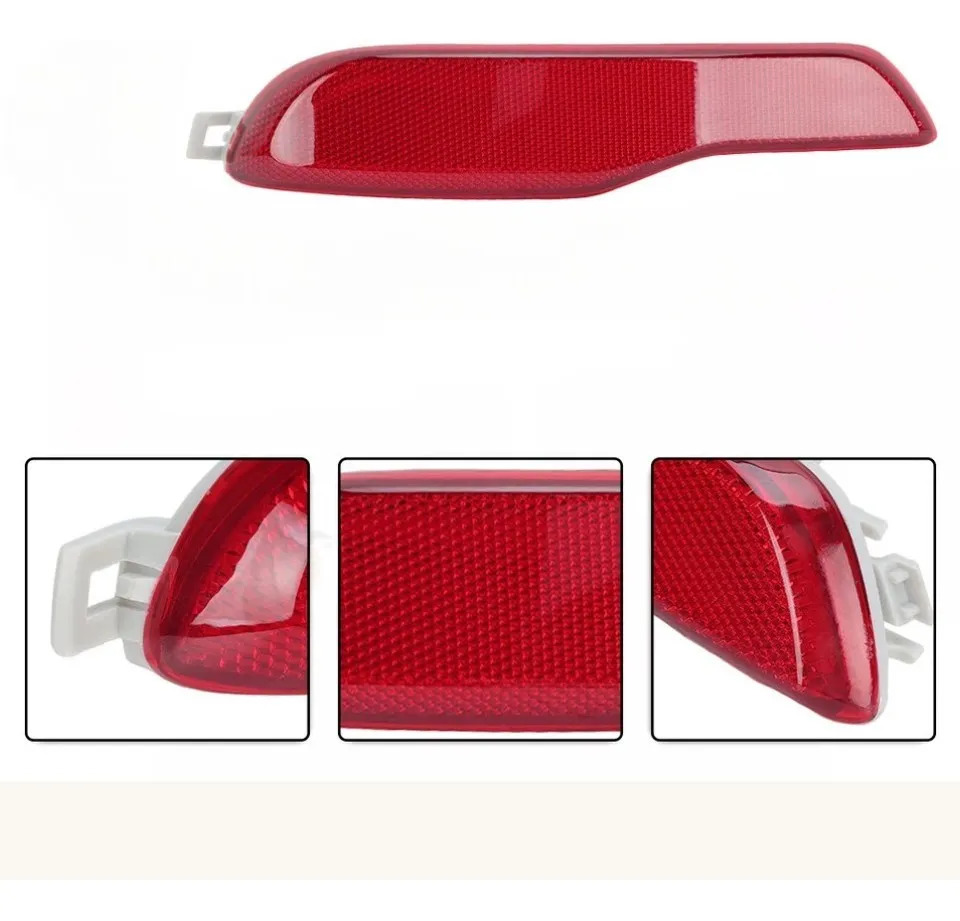 Reflector Izq Para Cherokee 2014-2018 Parachoques Tras Rojo