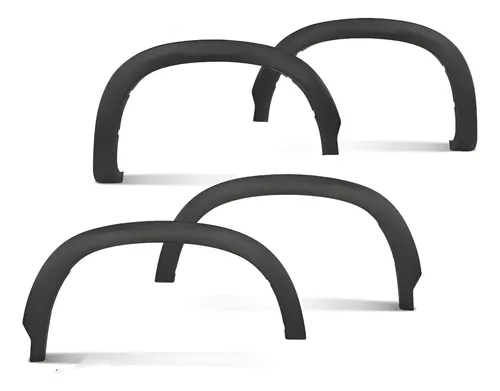 Molduras De Arco Negras Silverado 1500 2019 20 21 22 23 2024 Negro