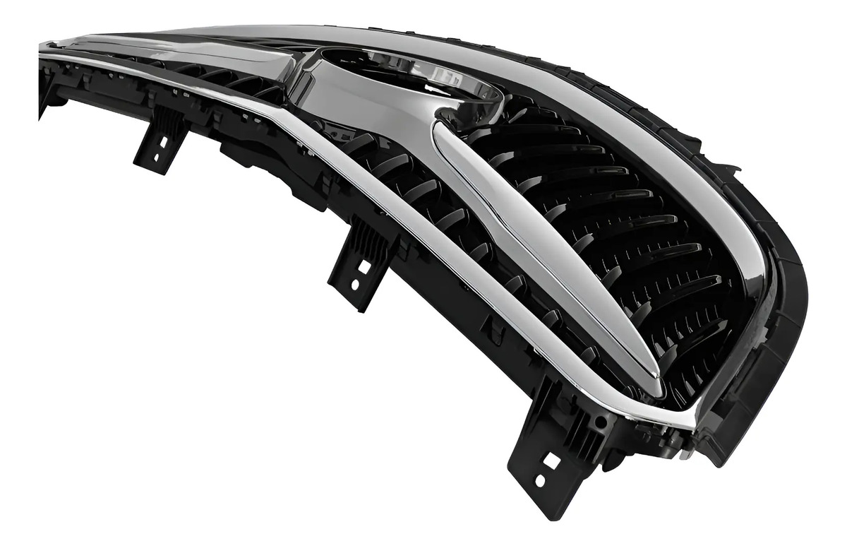 Parrilla Superior De Buick Envision 2019-2020 Cromado Con Negro Brillante Y Mate - vista 1