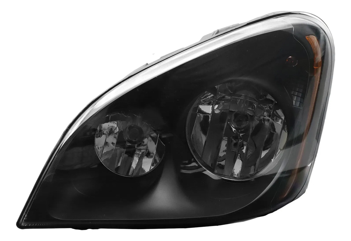 Faro Para Freightliner Cascadia 2008-2017 Negro Derecho Negro