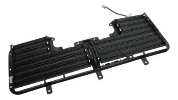 Rejilla Frontal Obturador Y Motor Sierra 1500 2017-2019 Negro