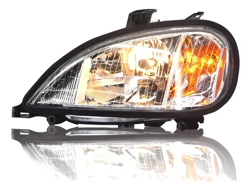 Faro Freightliner Columbia 2004-2017 Cromo Izquierdo Halóg Cromados
