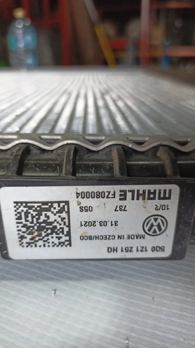 Intercooler Volkswagen Jetta Mk7 1.4l 2019-2026 Usado