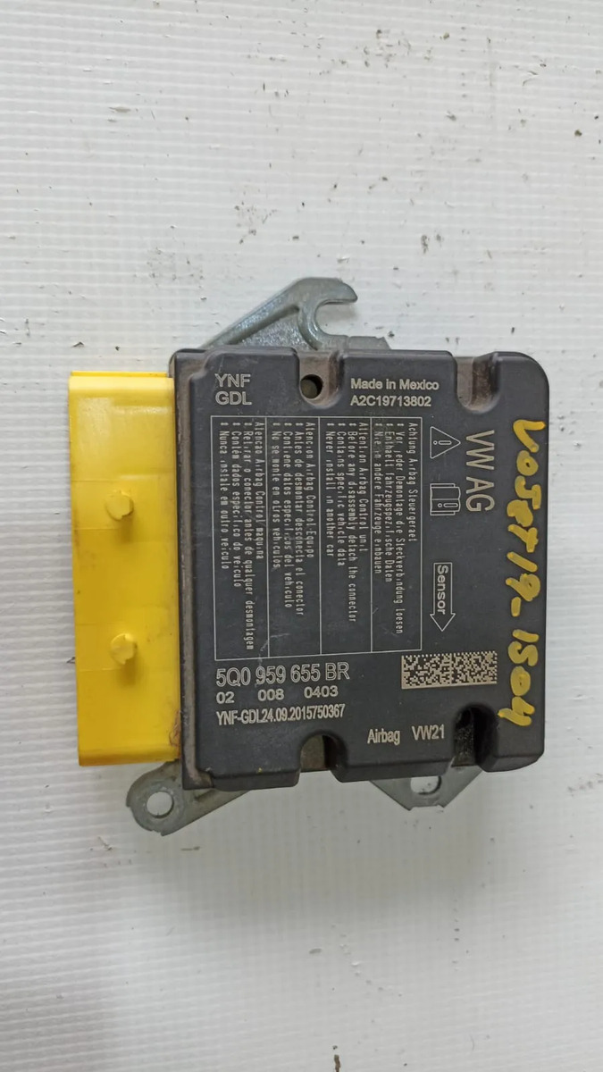 Módulo Sensor De Airbag Vw Jetta Mk7 1.4t 2019-2026 Usado