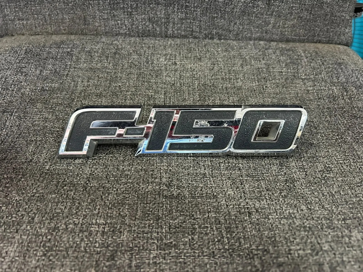 Emblema Salpicadera Derecha Lobo F-150 2009 2011 2012 2014 Plateado
