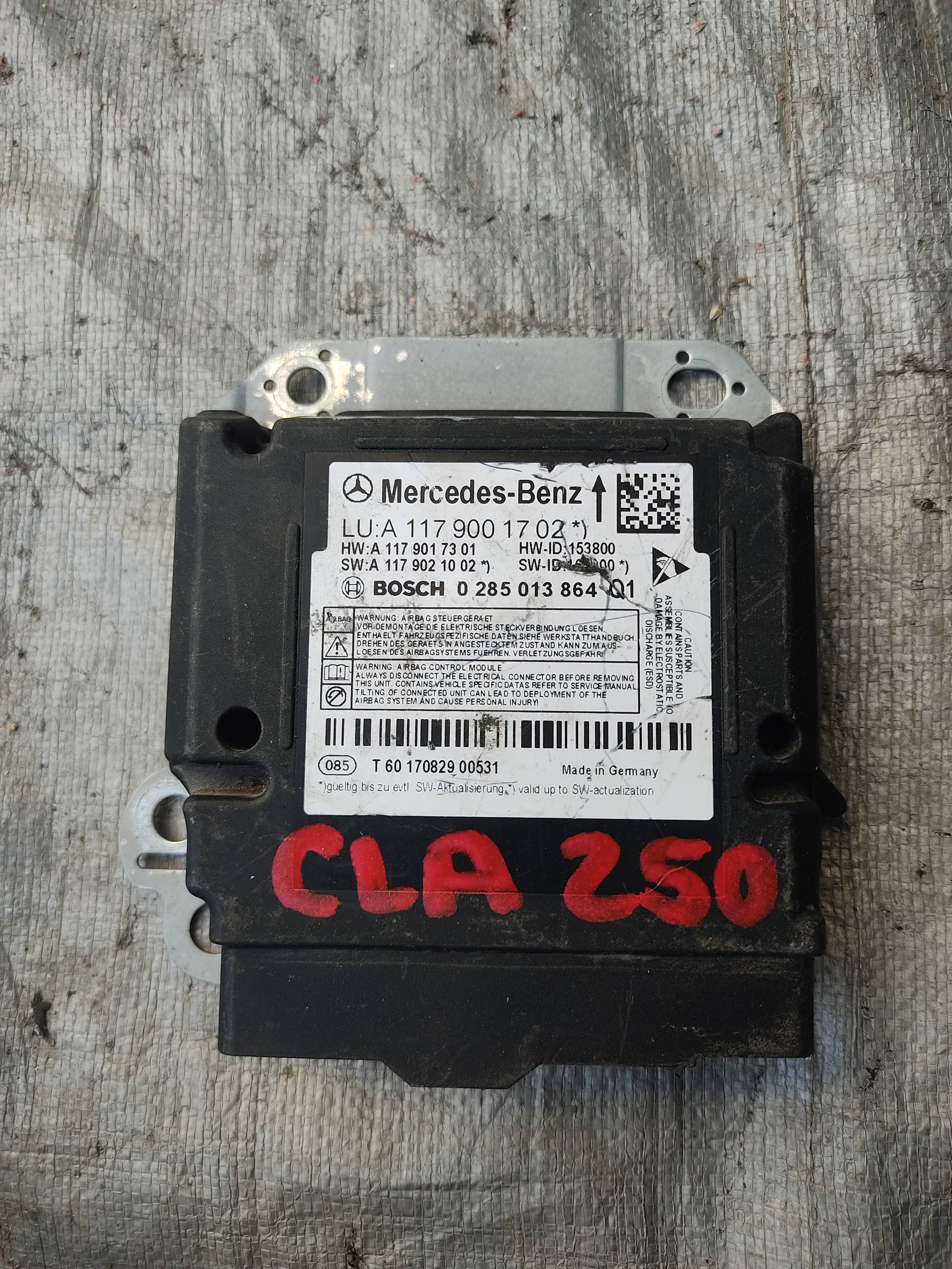 Mercedes-benz Cla 2013 - 2019 Módulos de Bolsas de Aire Usado Original
