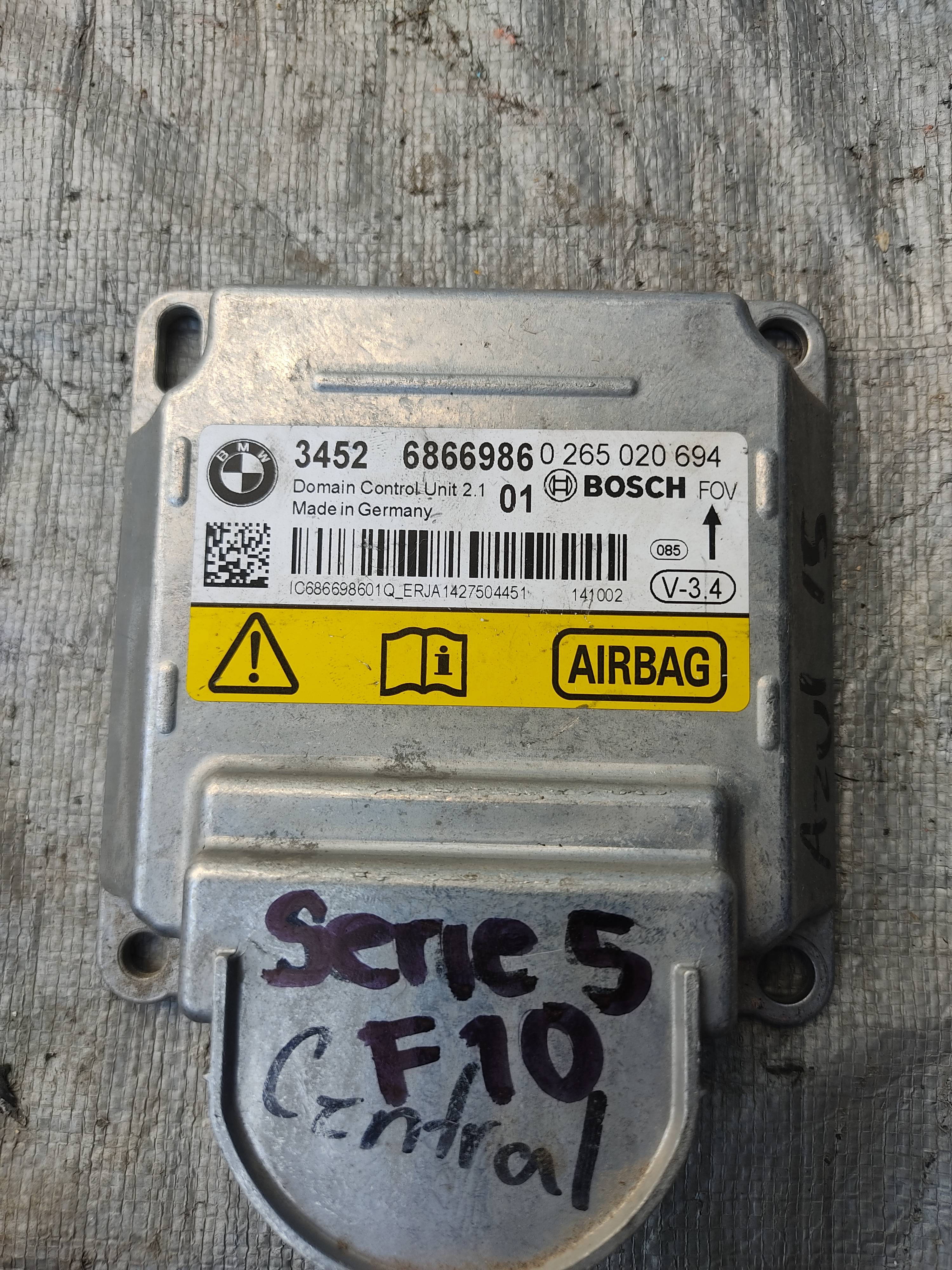 Bmw Serie 5 2010 - 2016 Módulos de Bolsas de Aire Usado Original