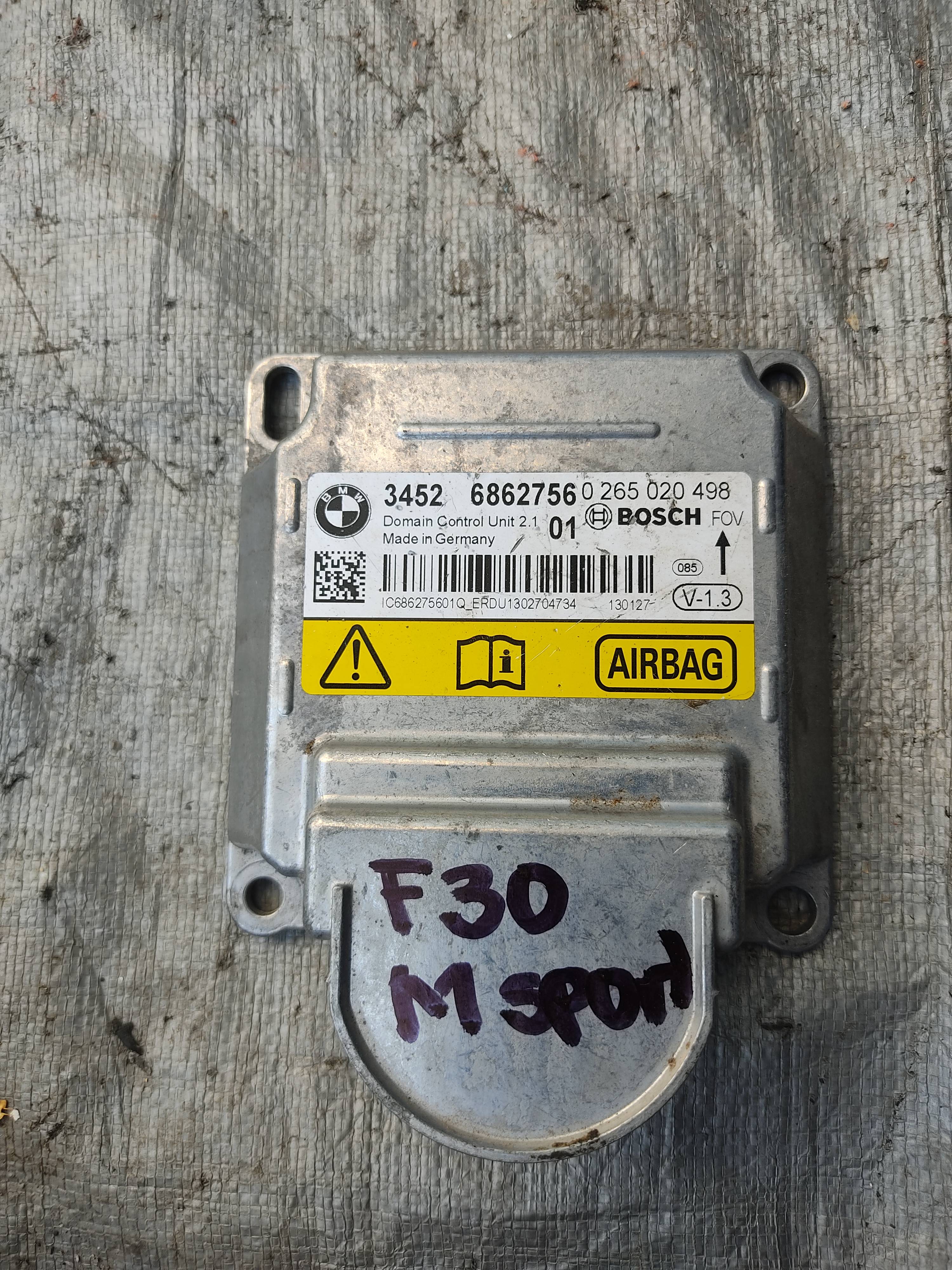 Bmw Serie 3 2013 - 2018 Módulos de Bolsas de Aire Usado Original