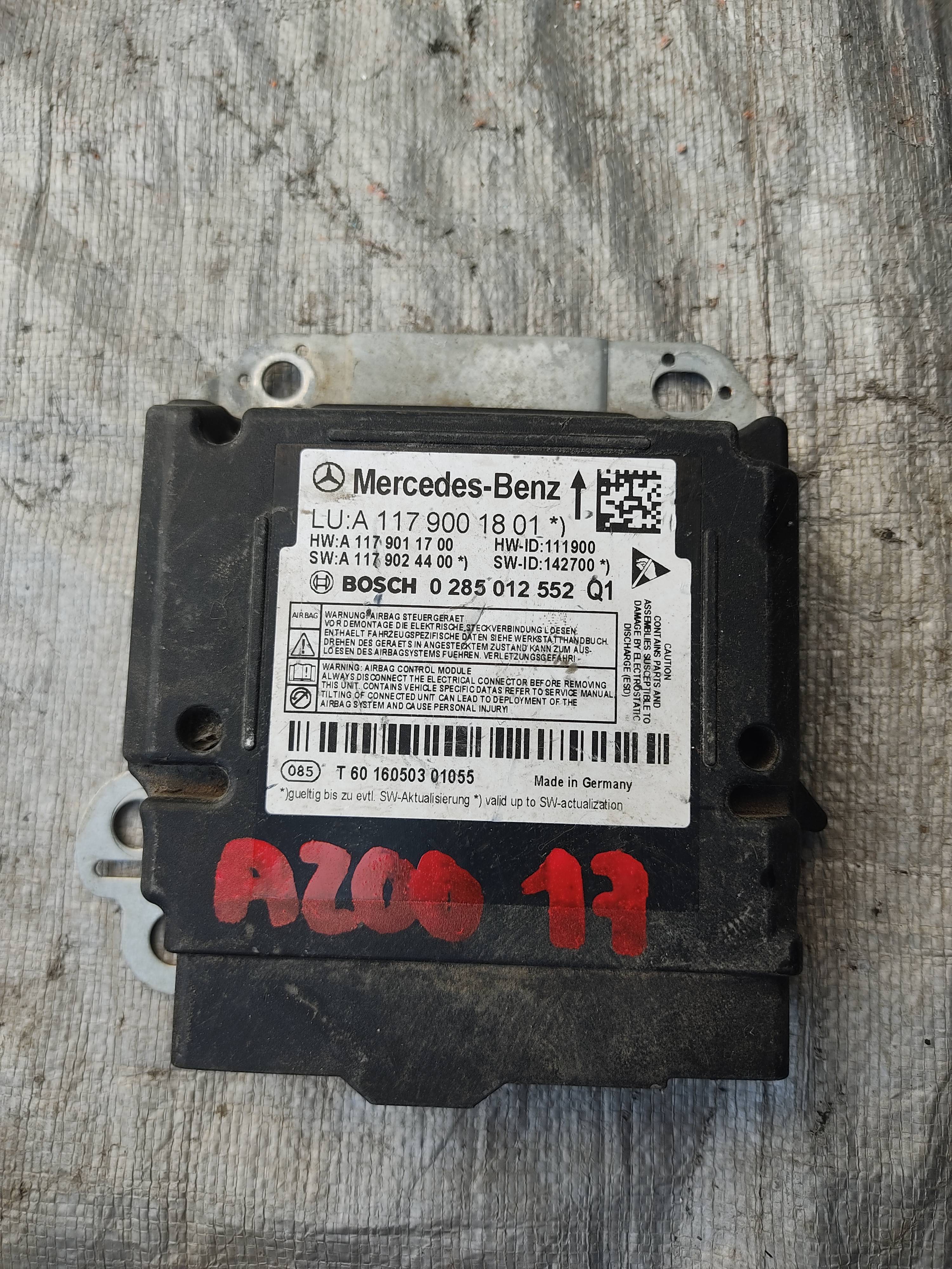 Mercedes-benz Clase a 2013 - 2019 Módulos de Bolsas de Aire Usado Original