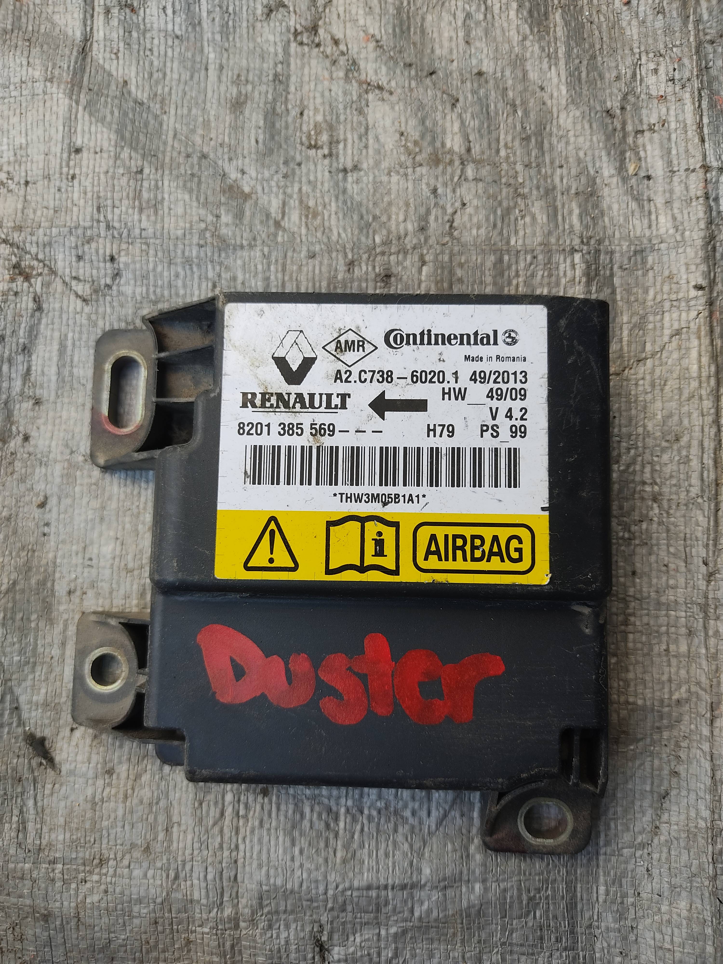 Renault Duster 2013 - 2018 Módulos de Bolsas de Aire Usado Original
