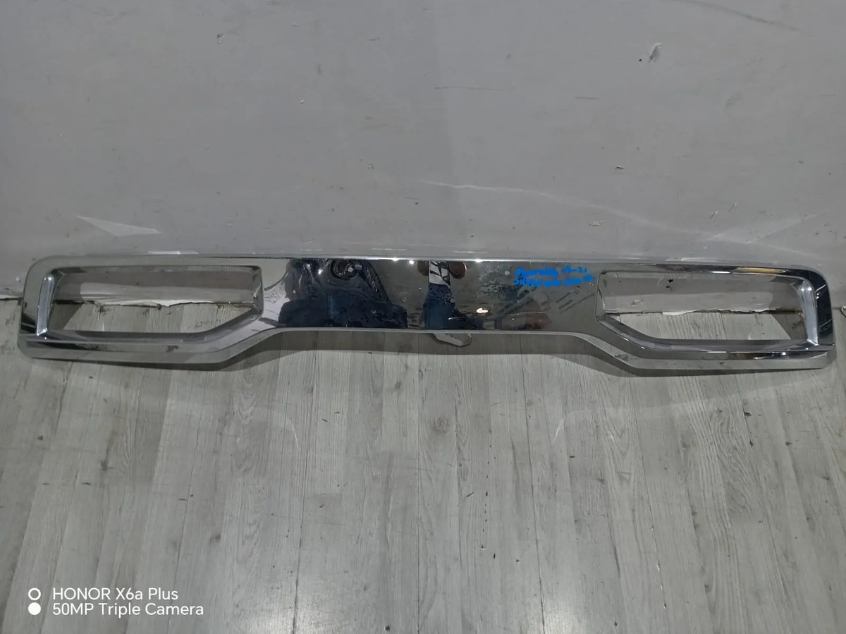 Moldura Defensa Delantera Silverado 2019 2020 2021 Plateado