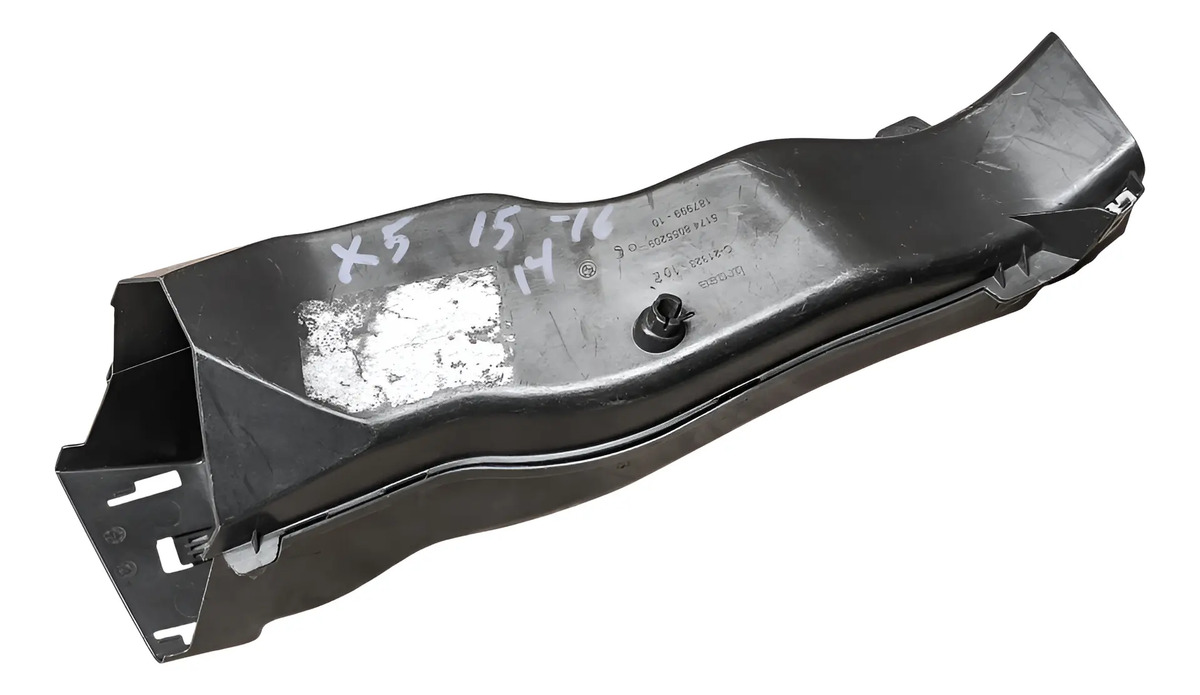 Deflector Aire Izquierdo Bmw X5 2014 2015 2016 2017 2018 Negro