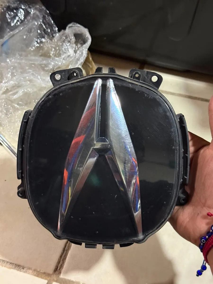 Emblema Parrilla Cubierta Sensor Radar Acura Rdx Tlx Mdx Original Plateado