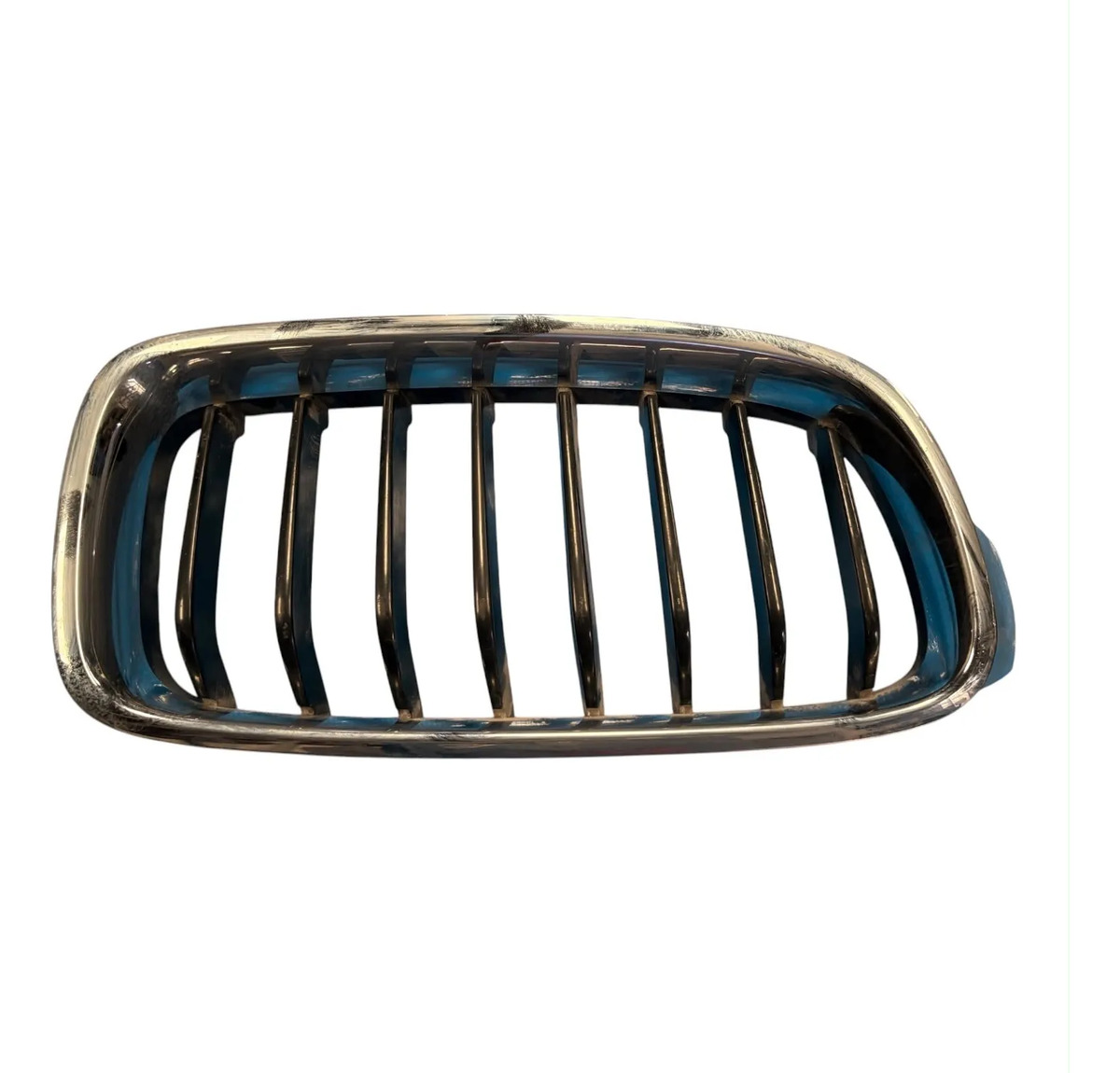Bisel Derecho Fascia Bmw Serie3 2012 2014 Plateado Derecho