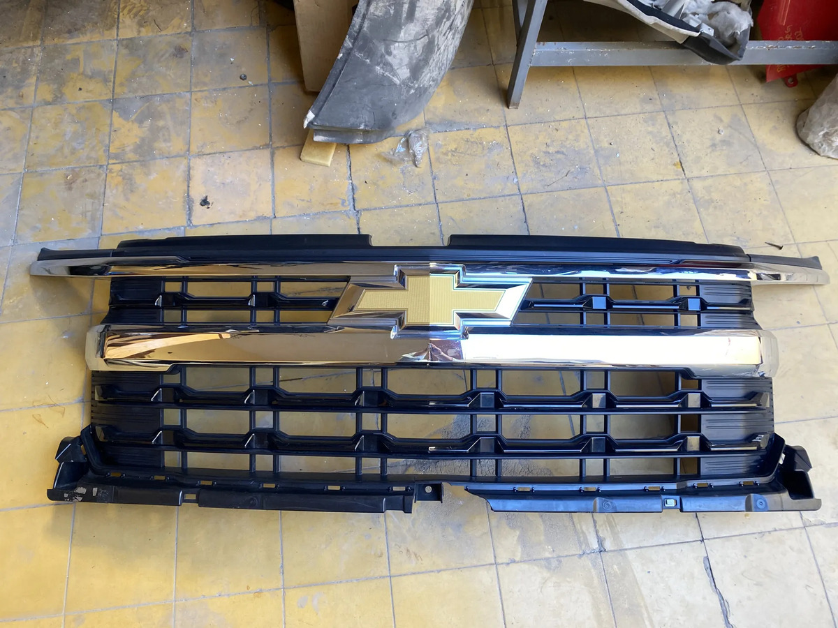 Parrilla Chevrolet Silverado 2022 23 24 25 2026 Original Cromo Brillante