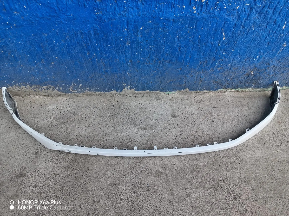 Spoiler Hule Delantero Lobo F150 2024 2025 Blanco