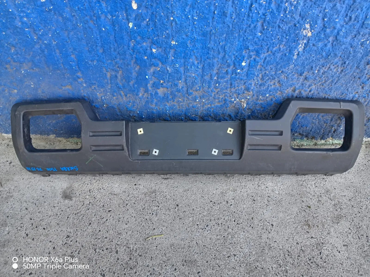 Spoiler Moldura Delantera Sierra 1500 2014 2015 Negro