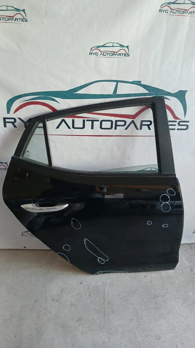 Puerta Trasera Derecha Hyundai Grand I10 21-26 Sedan Trasera Derecho Blanco