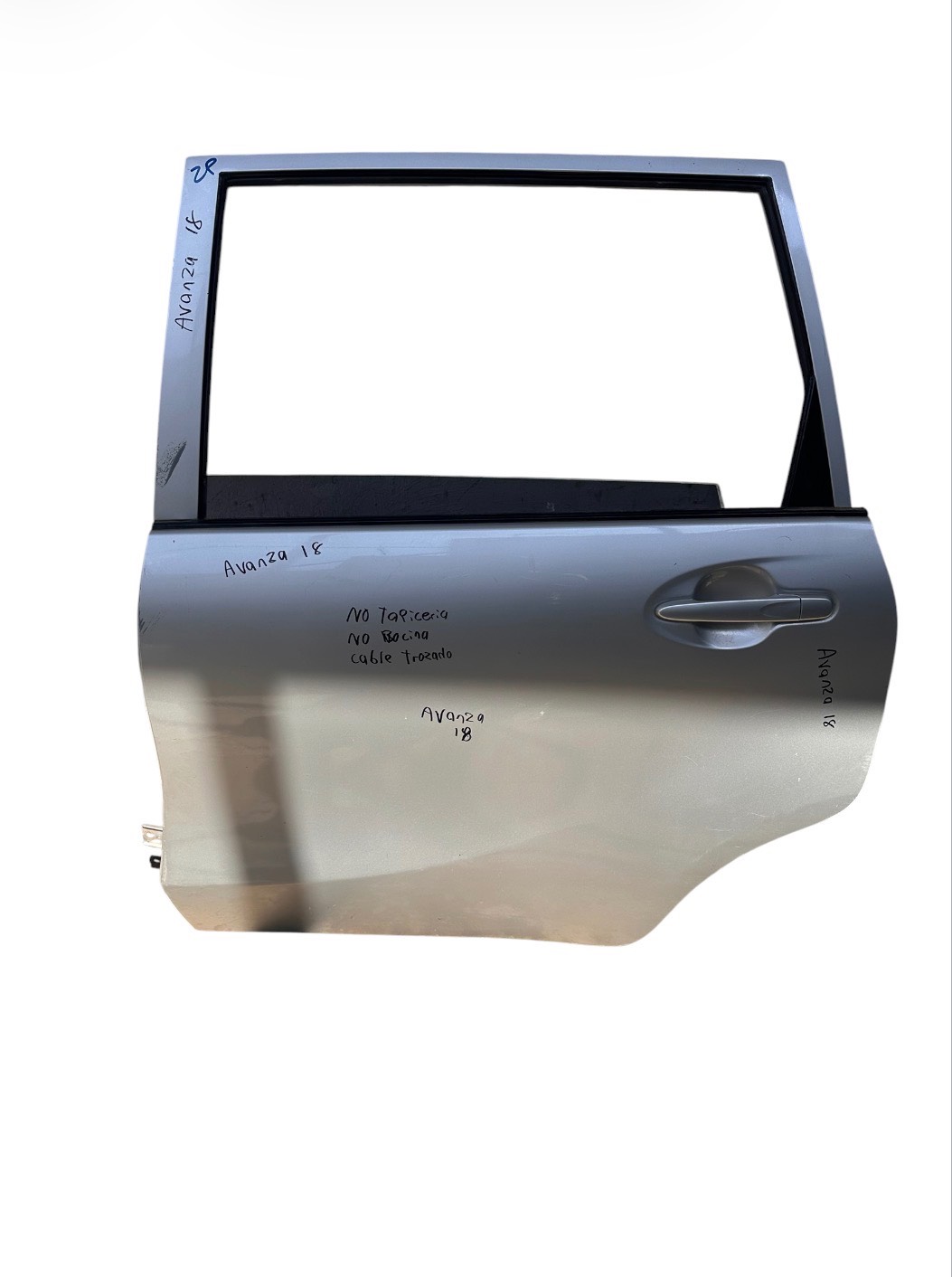 Toyota Avanza 2013 - 2020 Puerta Trasera Izquierdo Usado Original - vista 1