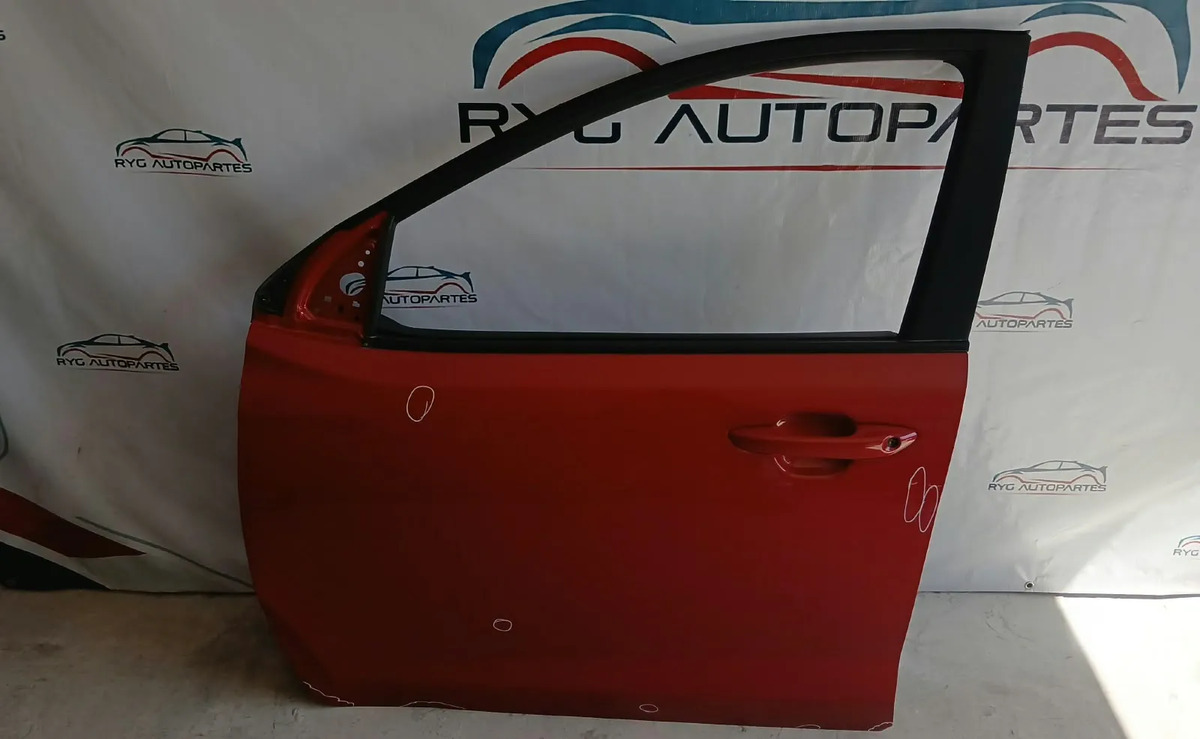 Puerta Delantera Izquierda Hyundai Grand I10 21-26 Manual Delantera Izquierdo Rojo