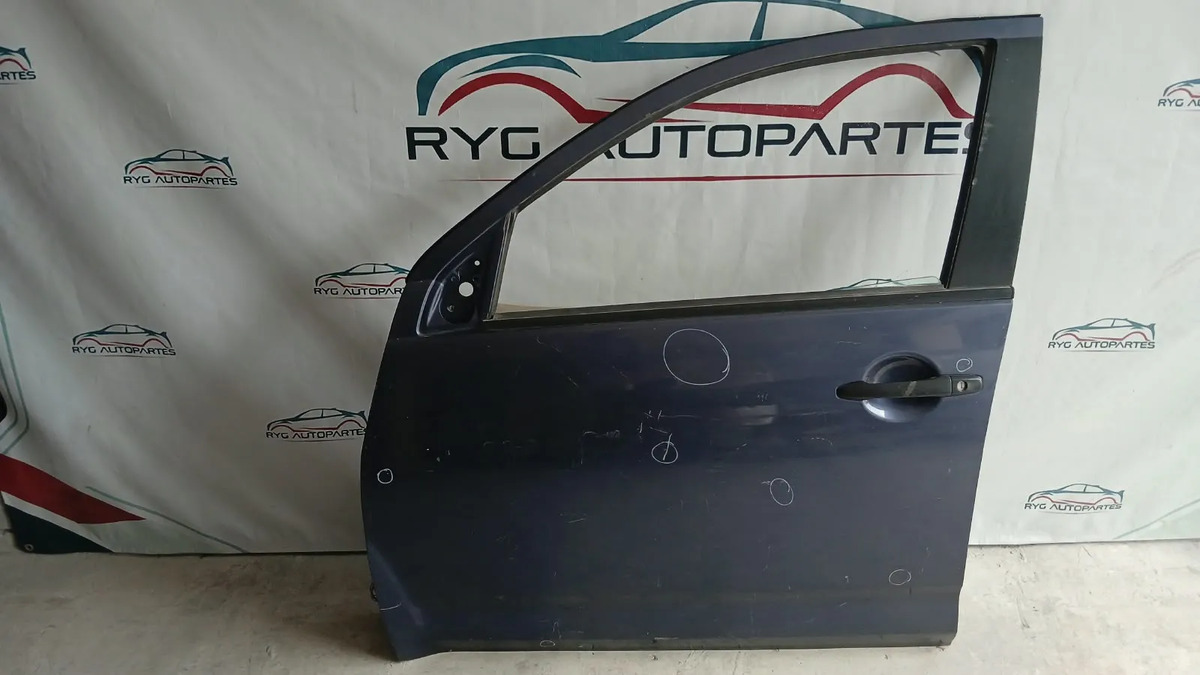 Puerta Delantera Izquierda Mitsubishi Outlander 07-13 Eléct. Delantera Izquierdo Azul