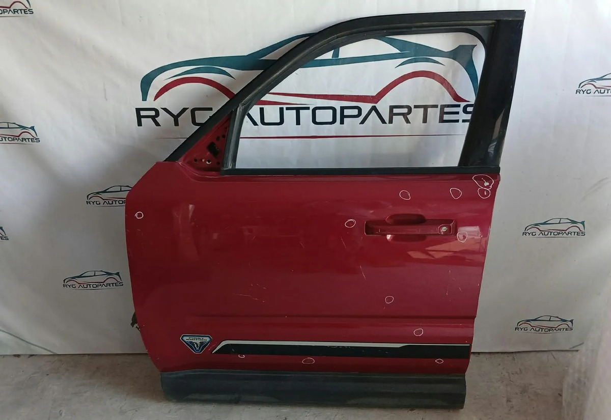 Puerta Delanter Izquierda Ford Bronco Sport 21-25 Sin Vidrio Delantera Izquierdo Rojo
