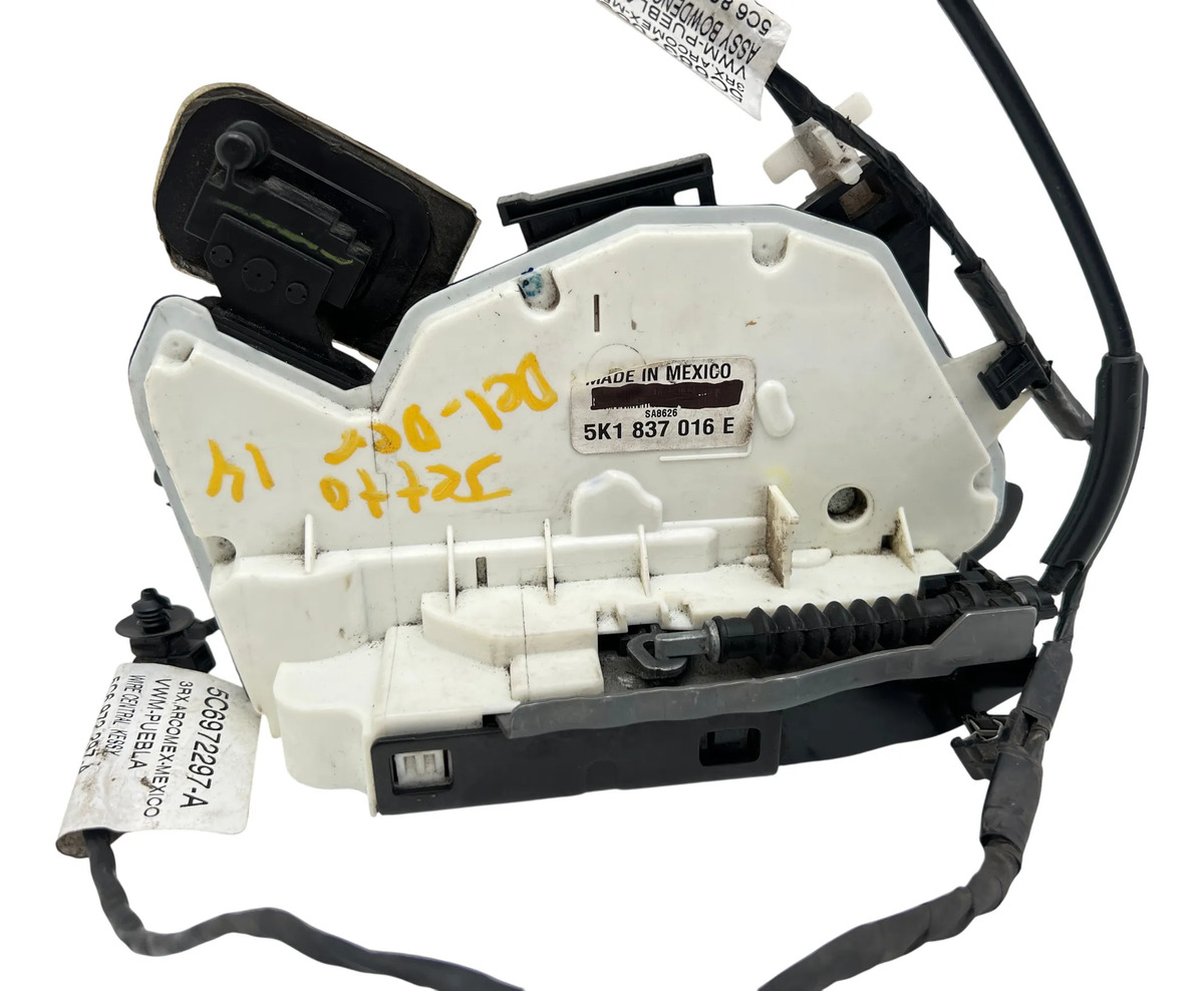 Cerradura Puerta Del-der Vw Jetta 2011 2014  2016 2017 2018