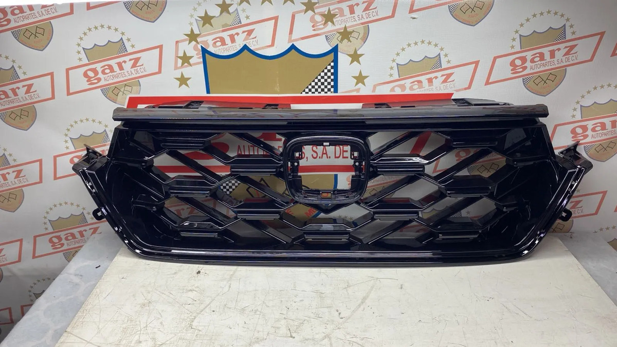 Parrilla Delantera Honda Cr-v 2023 Al 2024 Negro Brillante
