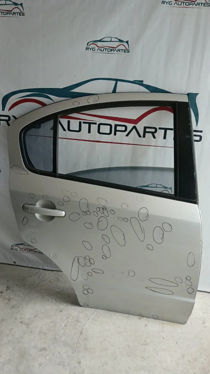 Puerta Trasera Derecha Suzuki Sx4 Sedan 08-14 Eléctrica Trasera Derecho Gris
