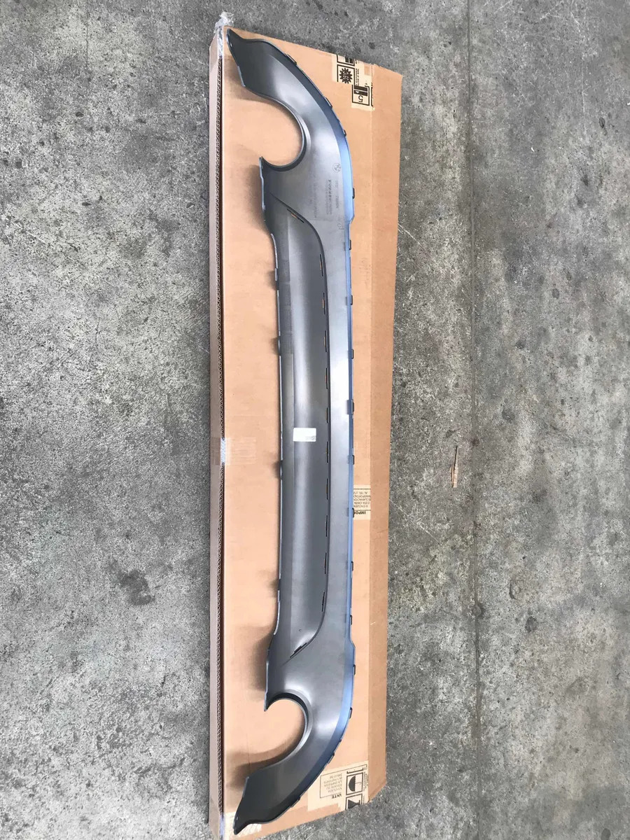 Spoiler Trasero Xline Nuevo Bmw X1 2016 - 2021 Negro
