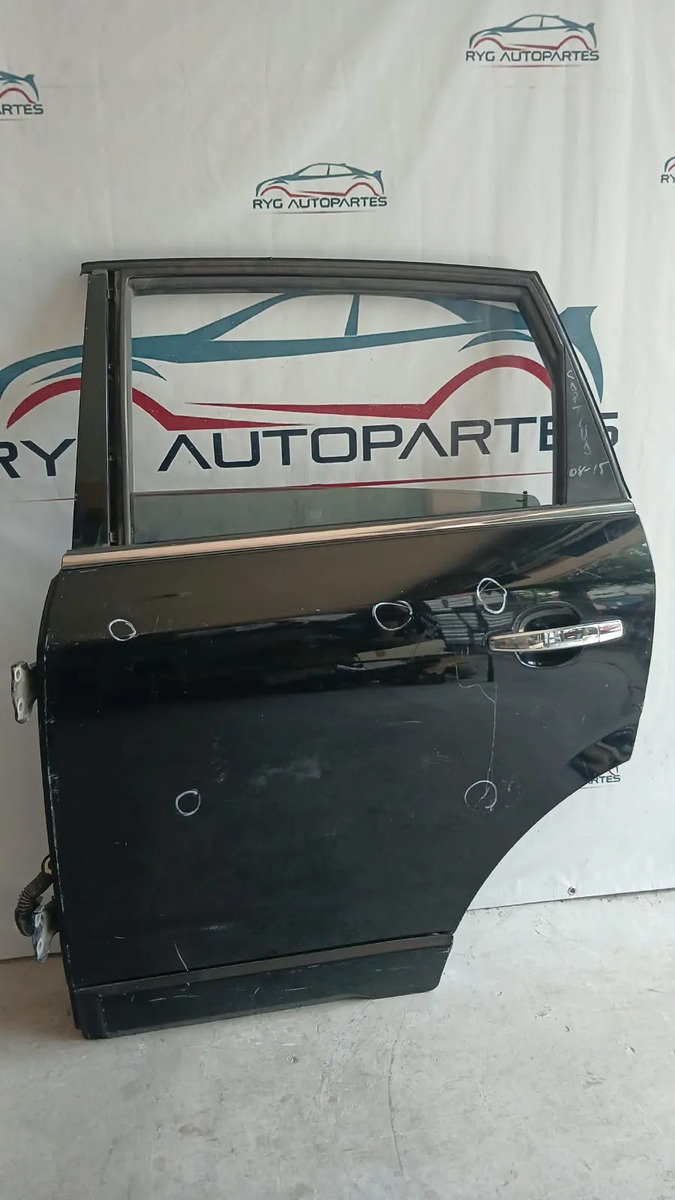 Puerta Trasera Izquierda Chevrolet Captiva 08-15 Eléctrica Trasera Izquierdo Negro